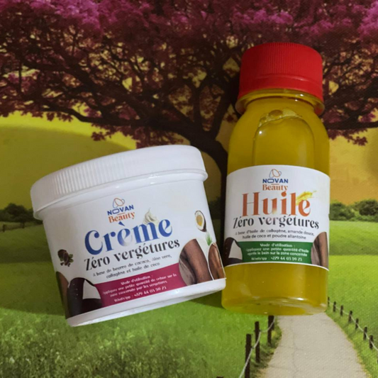 Duo Crème + Huile Zéro Vergeture