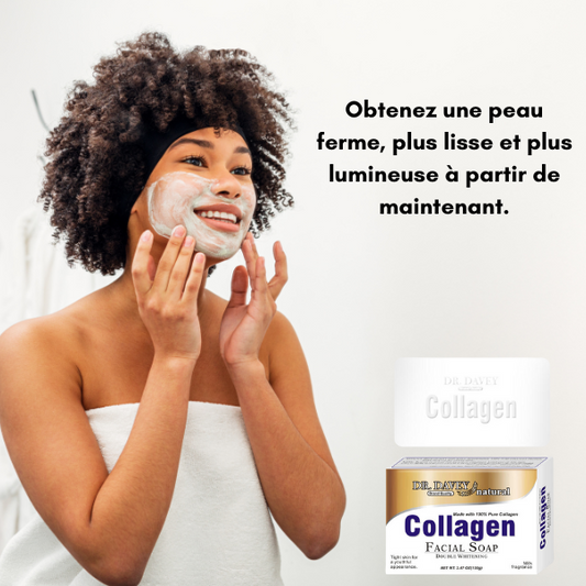 Savon Collagène : Un achété = Un offert gratuitement.